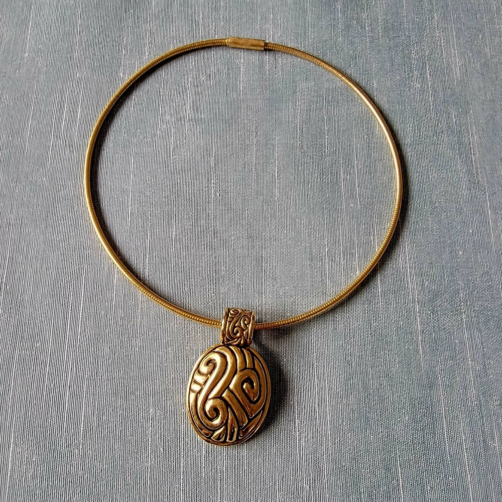 Vintage statement necklace